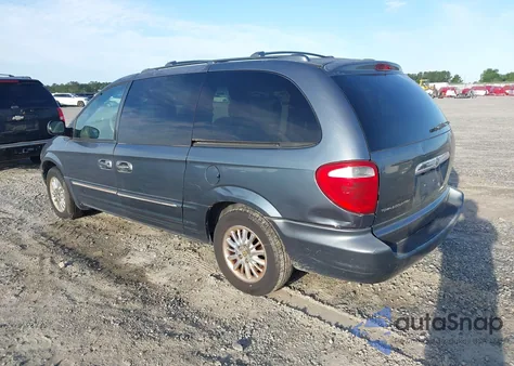 2002 Chrysler Town & Country Limited z USA, uszkodzony, nr VIN 2C8GP64L22R757698